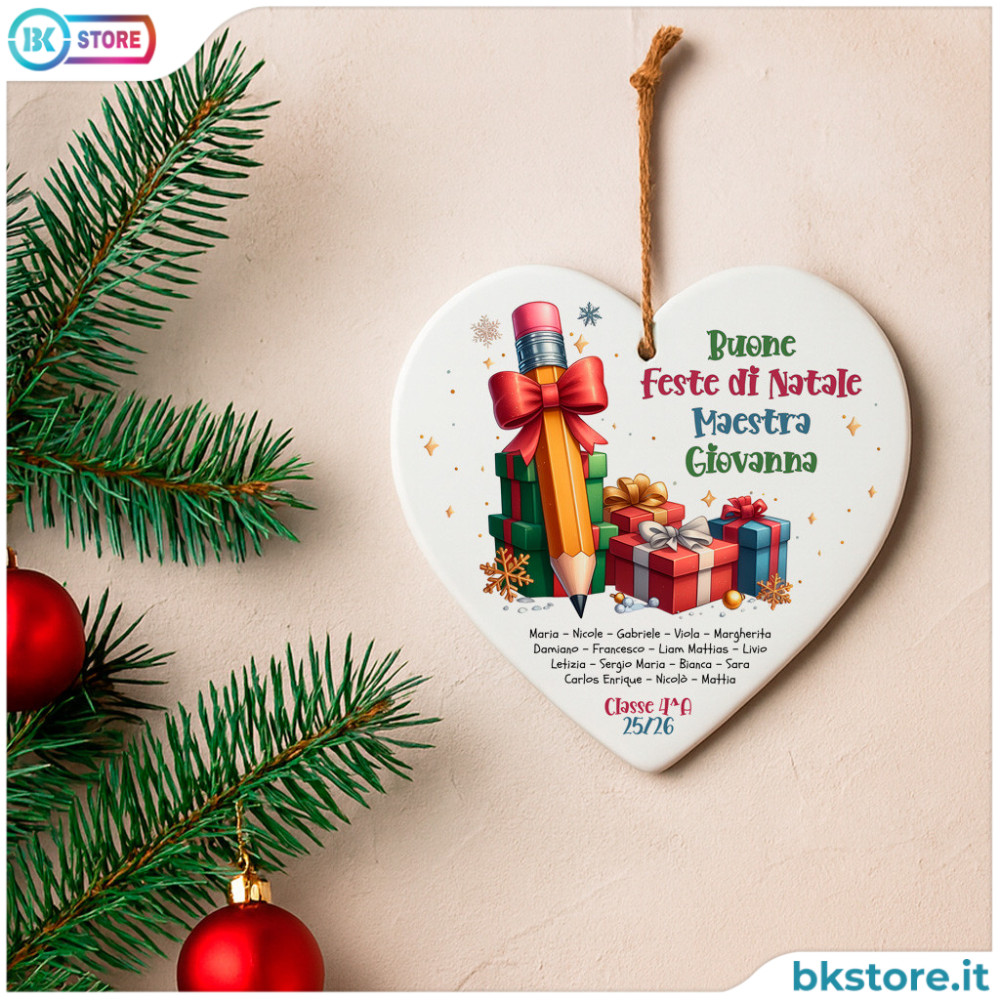 idea regalo maestra natale