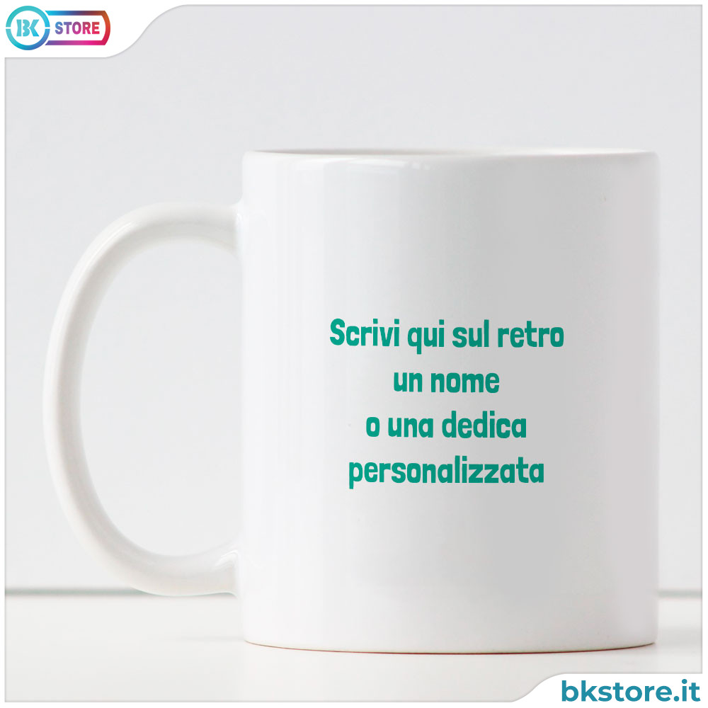 Tazza personalizzata per maestra o professoressa con avatar e nome