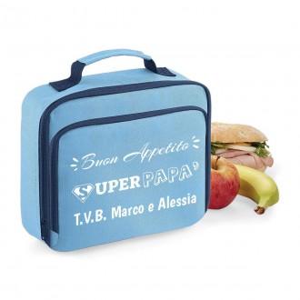 Borsa frigo lunch box personalizzata per il papà