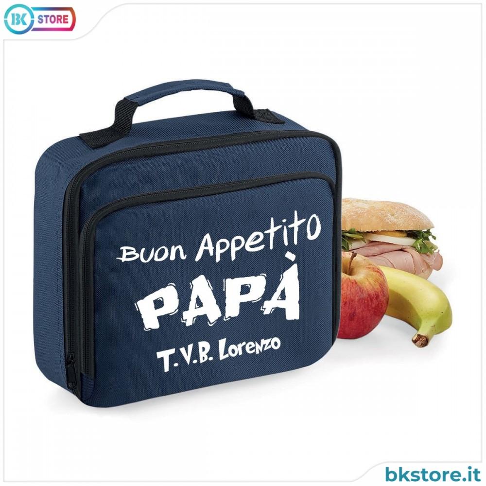 Lunch Box Borsa Frigo per il papà, personalizzata con nome