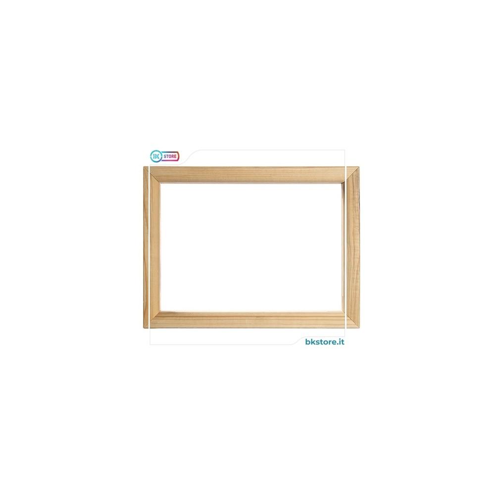 Stampa Su Tela 'Definizione Di Nonno' - Quadro Motivazionale Con Cornice - Regalo Originale Per Nonno - 30x45 Cm