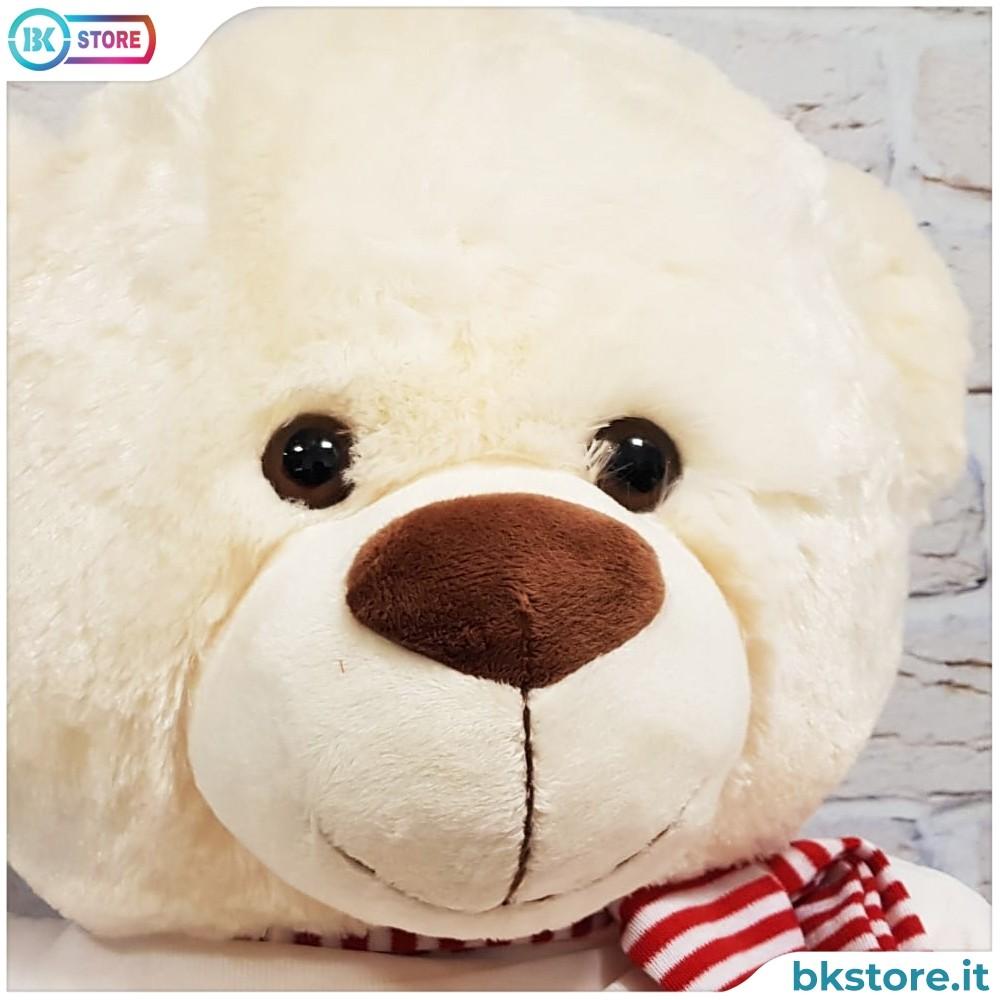 Orsacchiotto Di Peluche Personalizzato Con Foto E Nome – 25 Cm – Regalo Per San Valentino, Anniversario, Compleanno