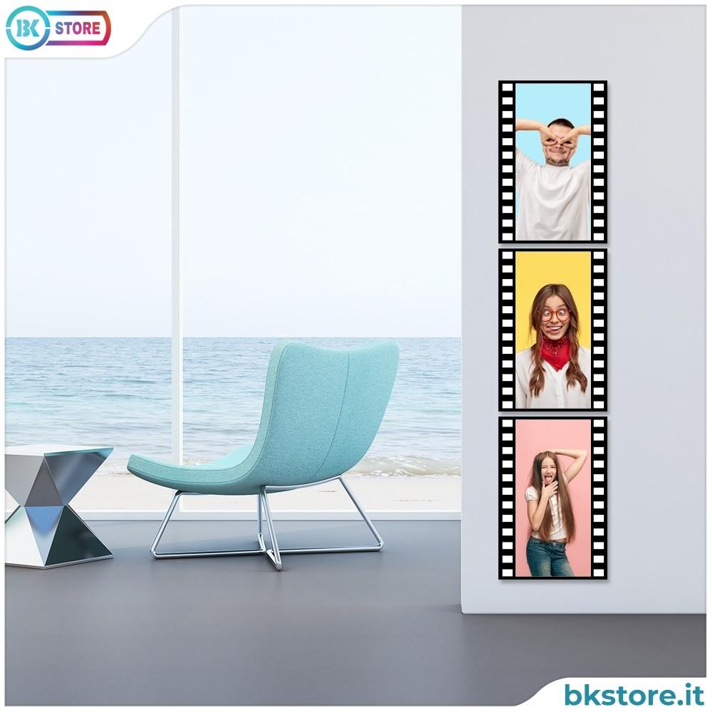 Quadro Su Tela Con Cornice - Stampa Decorativa - 40 X 50 Cm - Multicolore