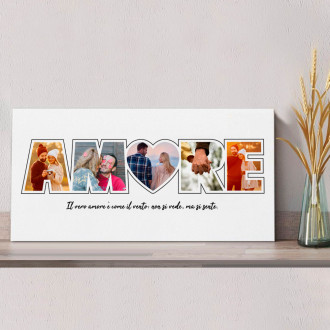 copy of Quadro HOME personalizzato con nomi, regalo per coppia o famiglia