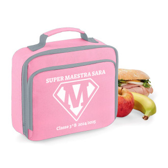 lunch box personalizzata maestra